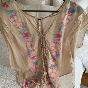 Free People bohemian top